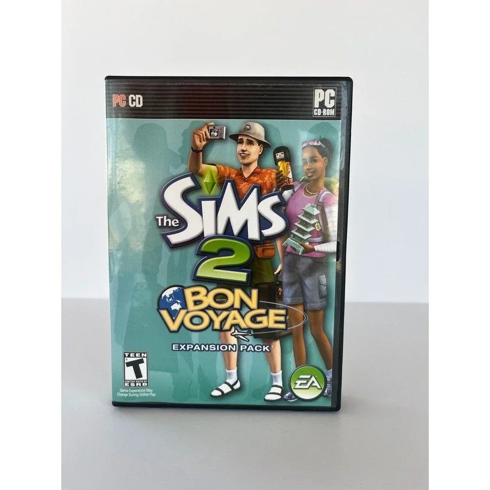 The Sims 2 Expansion Pack Lot – Bon Voyage, FreeTime, Pets (PC CD-ROM) – Bundle